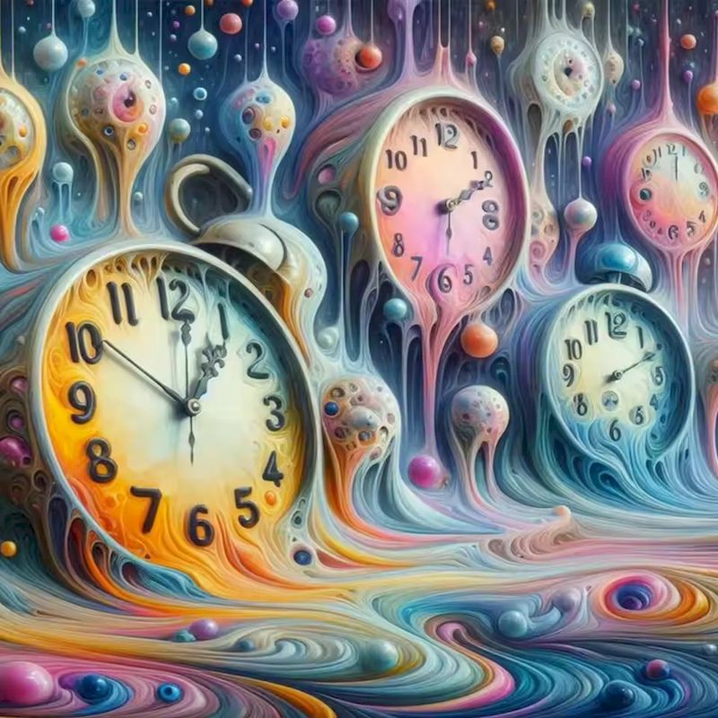 Resin Art Wall Clock - Zestaw do malowania diamentami, dekoracja ścienna,