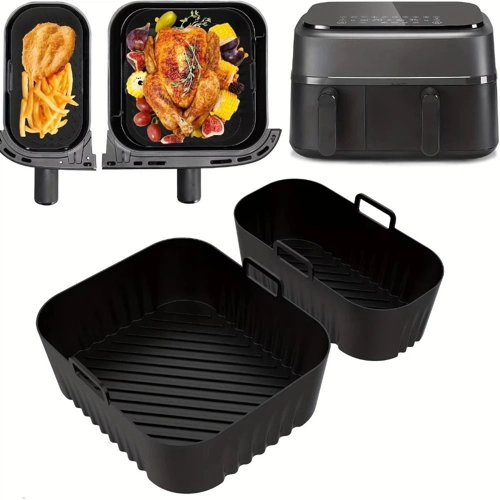 Tray Mold Rectangle - Wkładka do frytkownicy beztłuszczowej 6L/3L, nieprzywierająca,