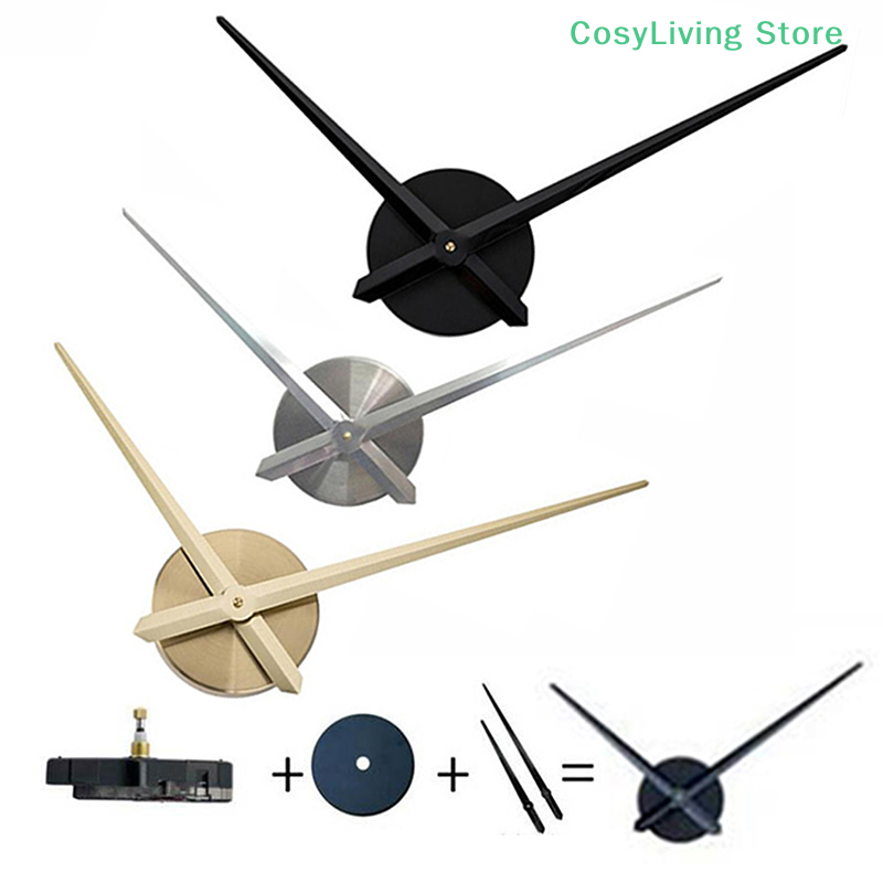 Resin Art Wall Clock - 1 Zestaw Zegar Ścienny 3D Prosty