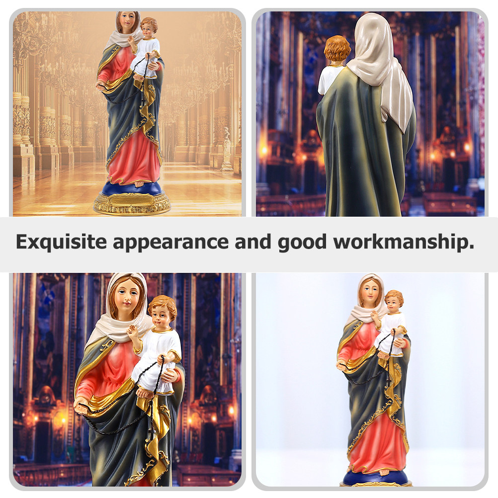 Resin Art Mary - Figurka Matki Bożej z żywicy, ozdoba