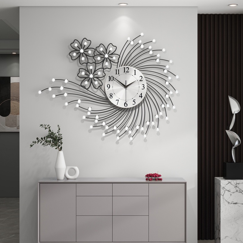 Resin Art Wall Clock - Luksusowy zegar ścienny do salonu, ekskluzywny