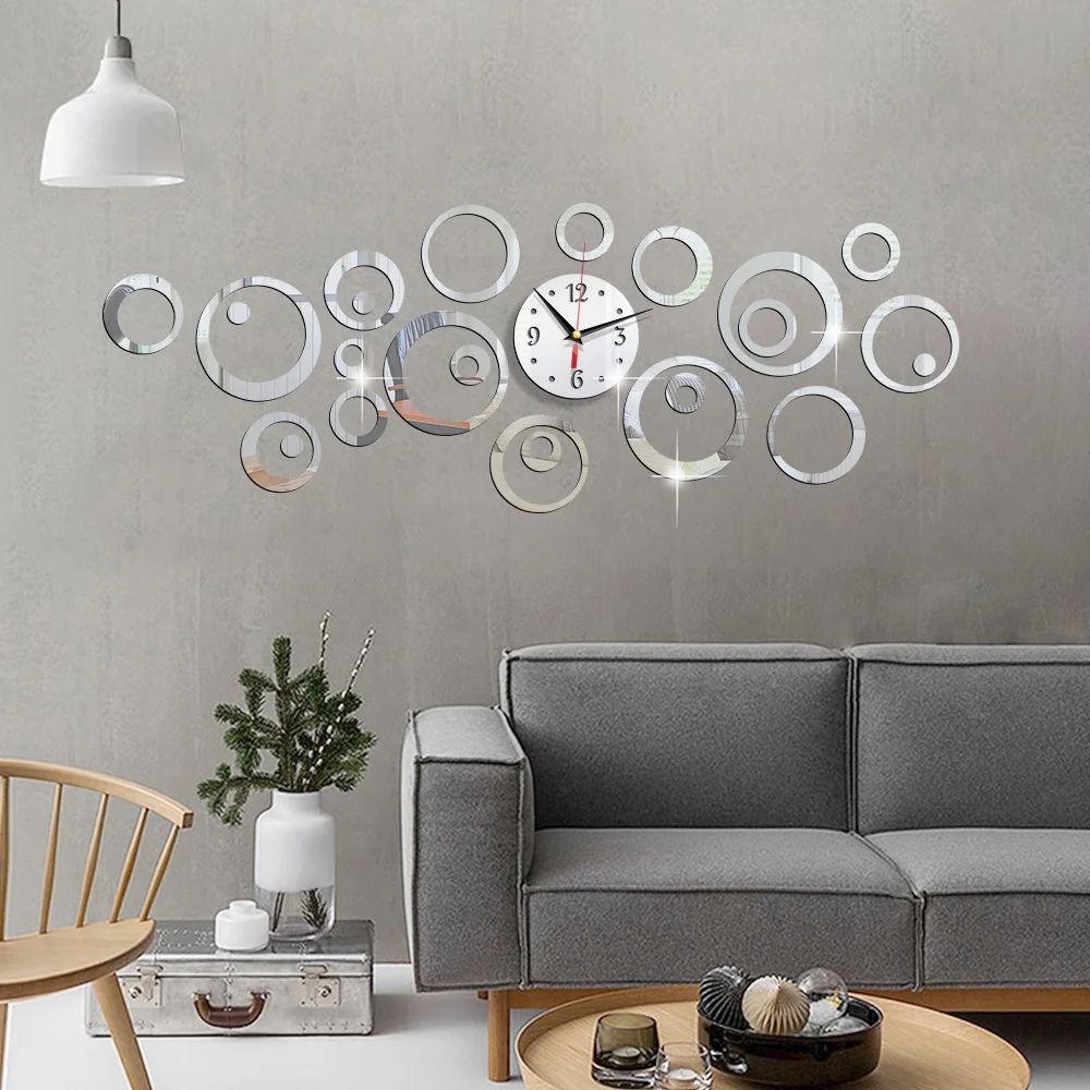 3D Stereo Lustro Akrylowe Duży – Resin Art Wall Clock recenzja i cena