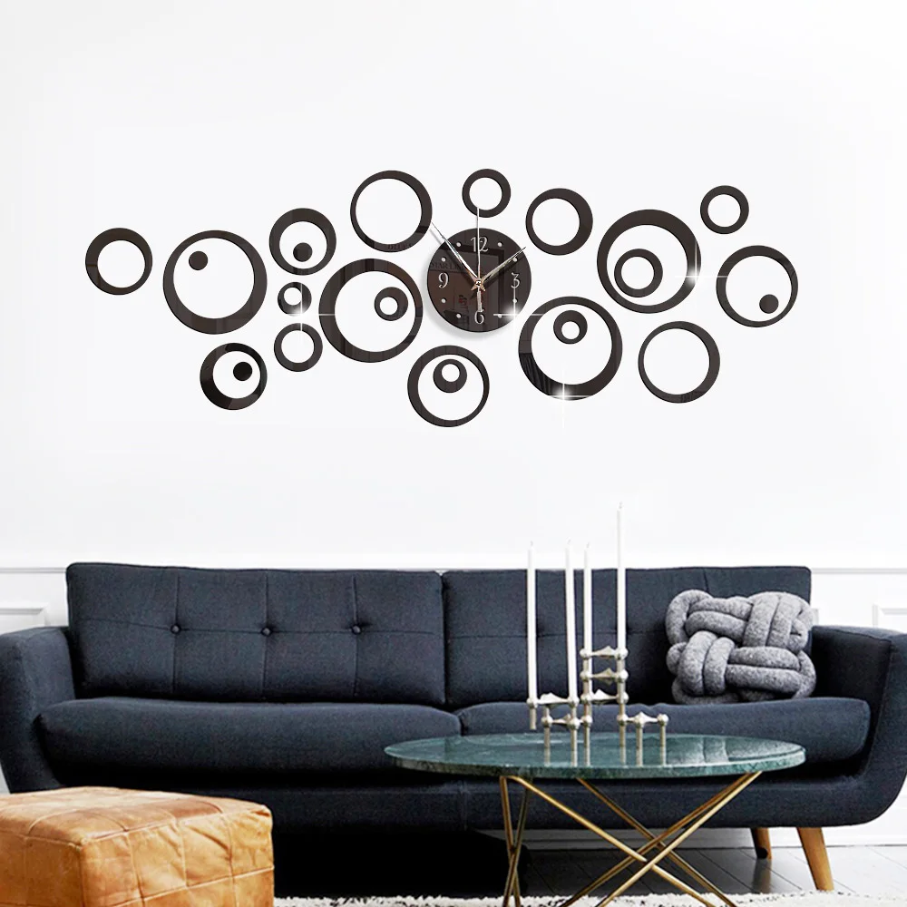 3D Stereo Lustro Akrylowe Duży – Resin Art Wall Clock recenzja i cena