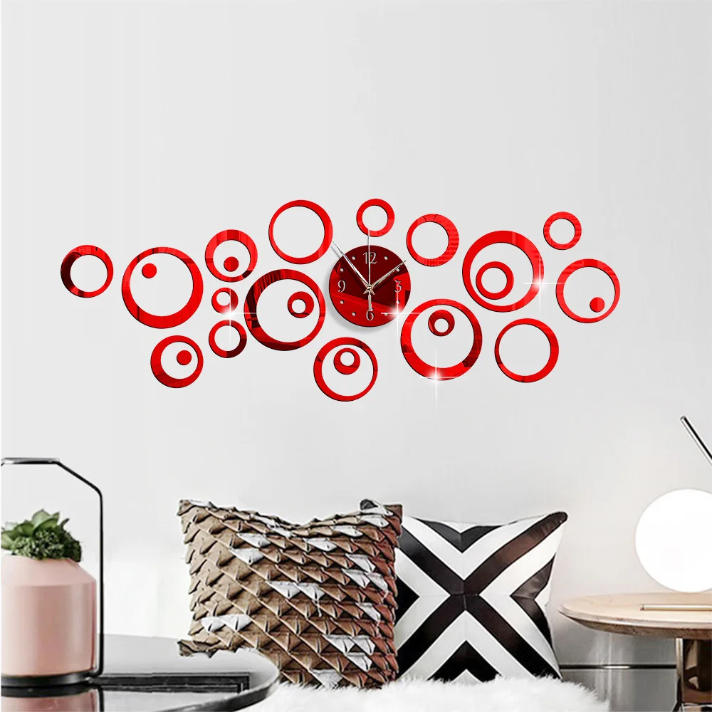 3D Stereo Lustro Akrylowe Duży – Resin Art Wall Clock recenzja i cena