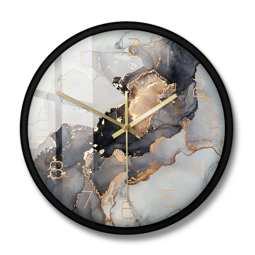 Abstrakcyjny zegar ścienny z n – Resin Art Wall Clock recenzja i cena