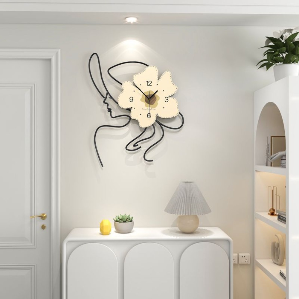 Zegar ścienny do salonu, duży, – Resin Art Wall Clock recenzja i cena