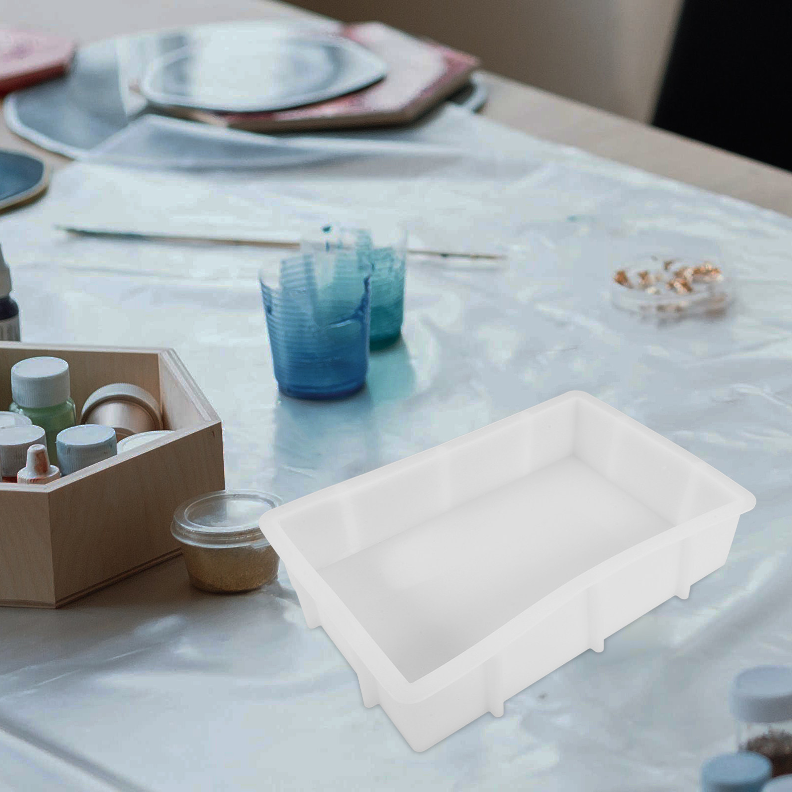 Duża prostokątna forma silikon – Tray Mold Rectangle recenzja i cena