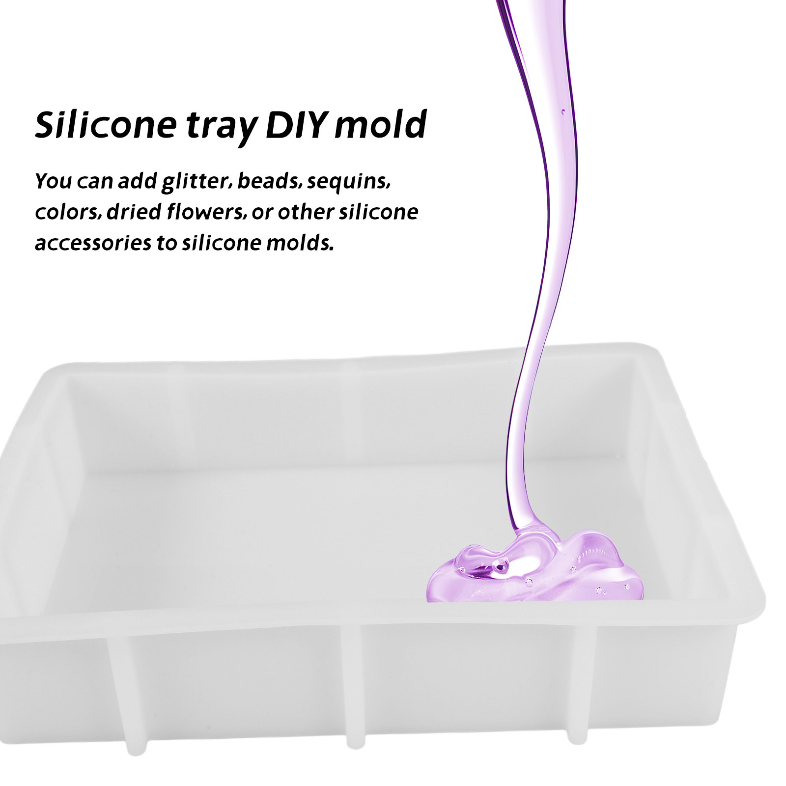 Duża prostokątna forma silikon – Tray Mold Rectangle recenzja i cena
