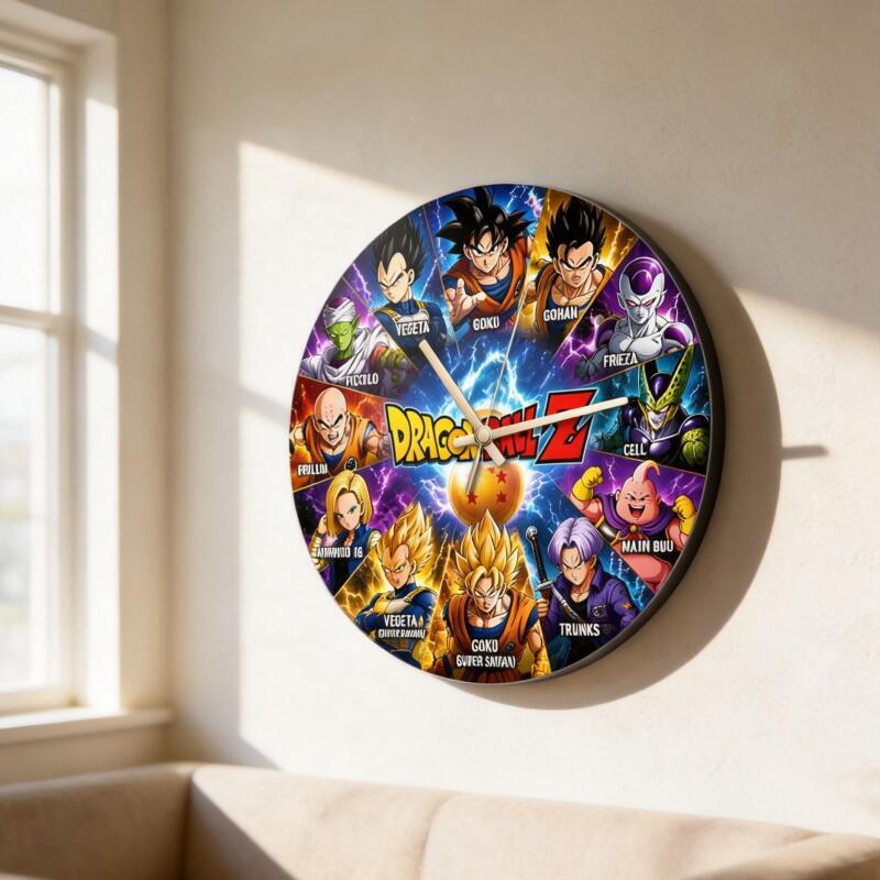 Zegar Ścienny Okrągły Anime Dr – Resin Art Wall Clock recenzja i cena