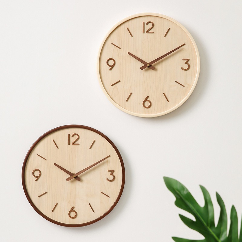 Nowoczesne Drewniane Ciche Zeg – Resin Art Wall Clock recenzja i cena