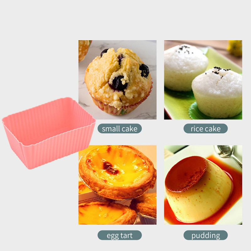 6 SZTUK Forma do ciasta Siliko – Tray Mold Rectangle recenzja i cena