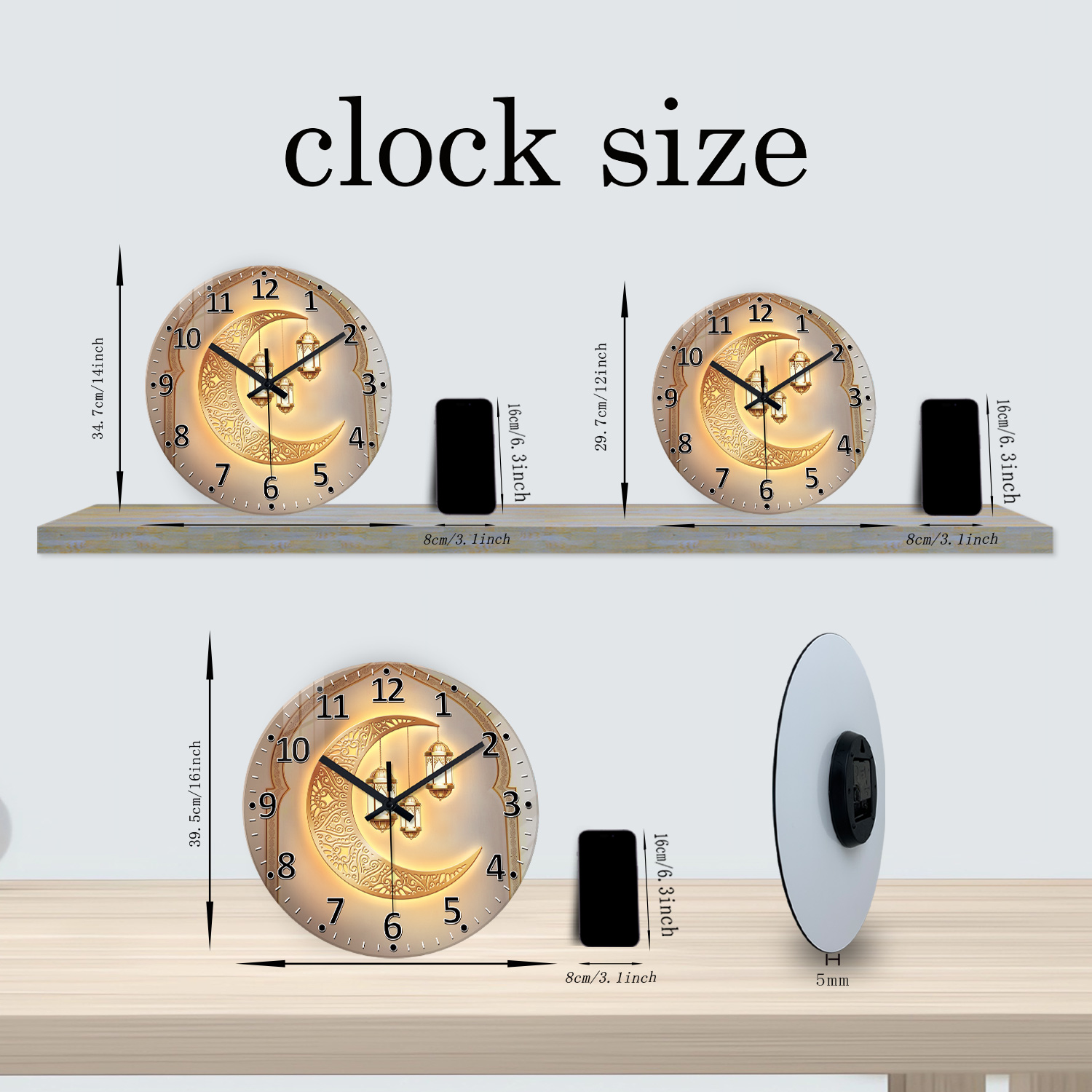 Nowoczesny, dostępny, luksusow – Resin Art Wall Clock recenzja i cena