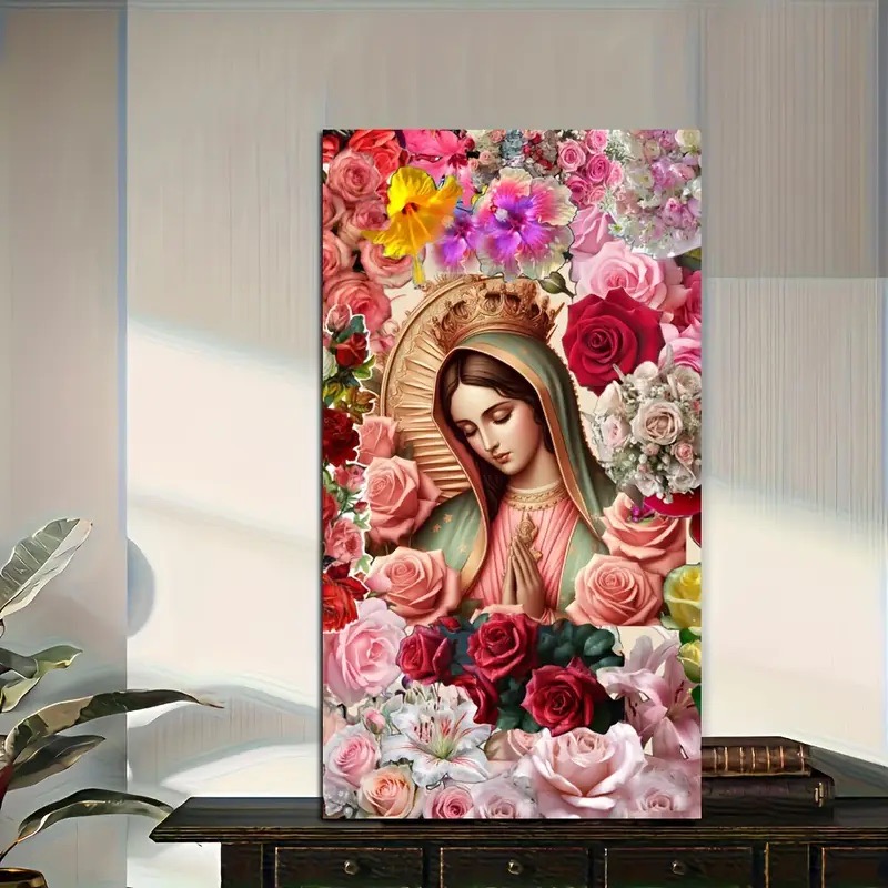 Czerwona Róża Dziewica Maryja  – Resin Art Mary recenzja i cena