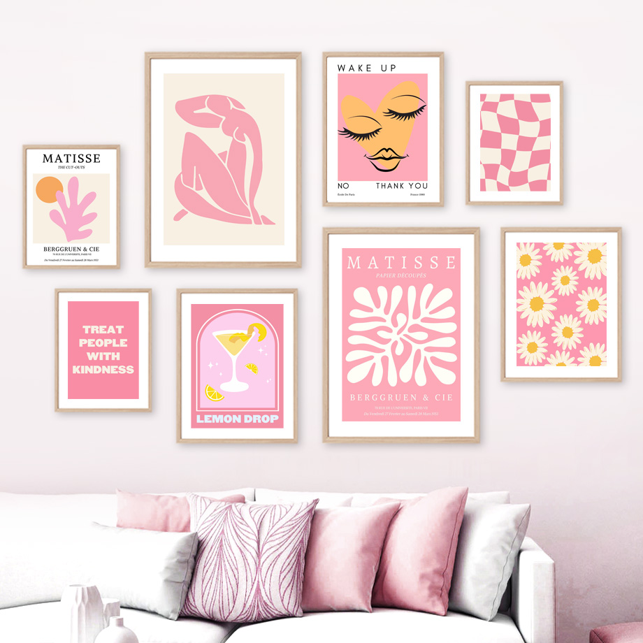 Kobieta Matisse Liść Kwiat Nap – Resin Art Design recenzja i cena