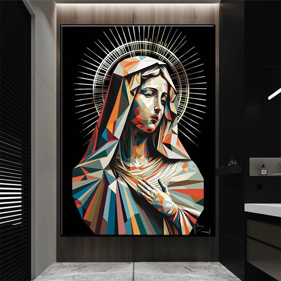 5D DIY obraz z haftem diamento – Resin Art Mary recenzja i cena
