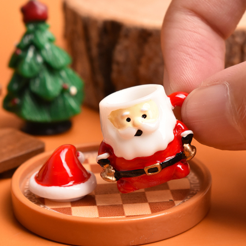 Mini Święty Mikołaj w filiżanc – Resin Art And Craft recenzja i cena
