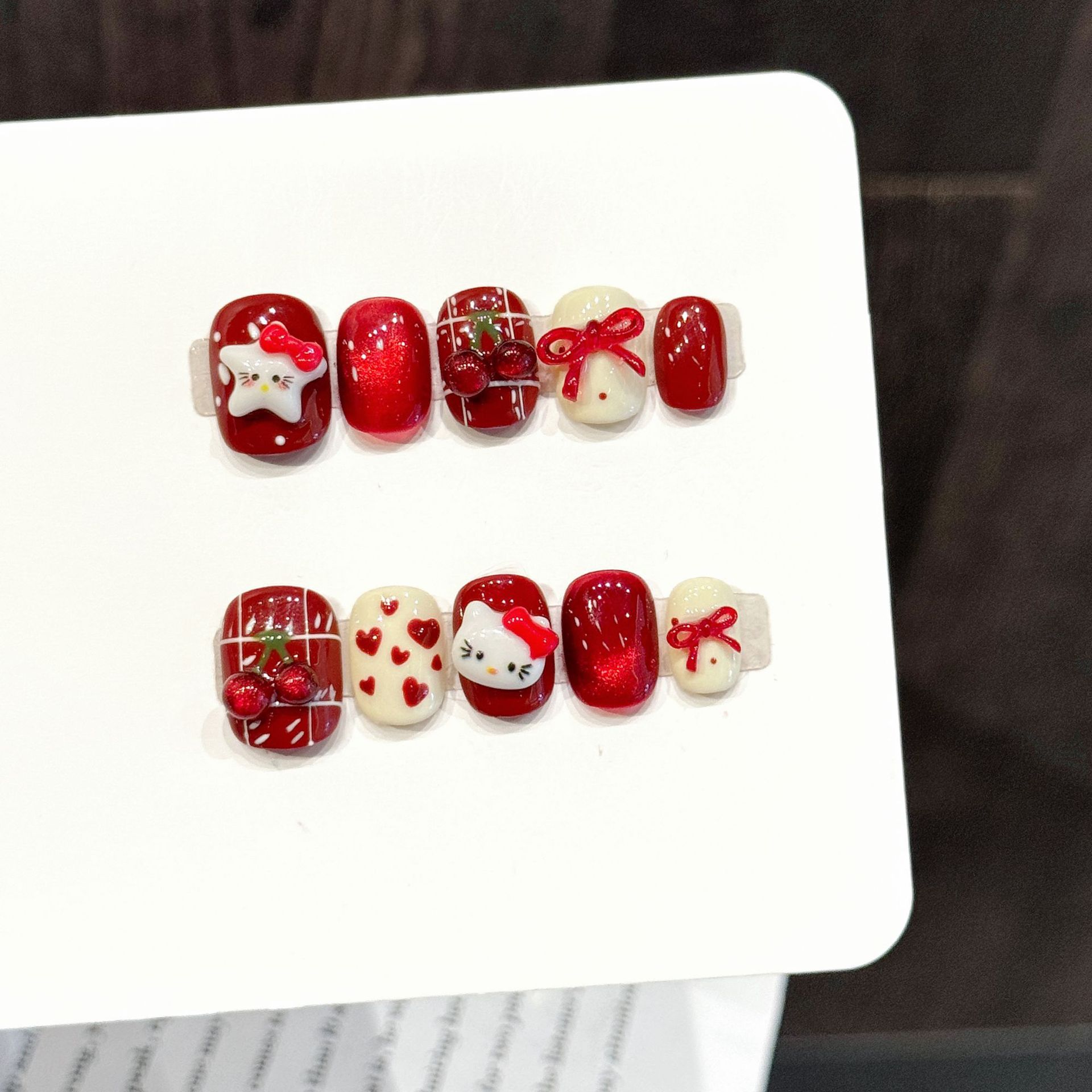 10 SZT. Ręcznie Robione Paznok – Resin Art Design recenzja i cena